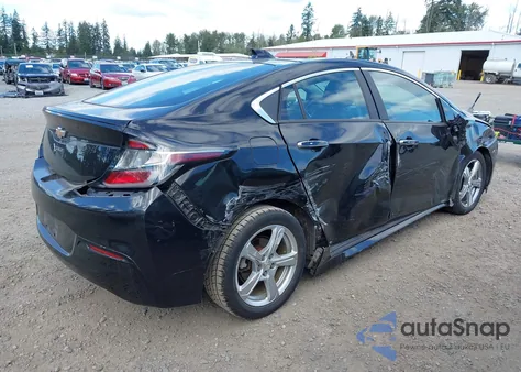 2017 Chevrolet Volt Lt из США, поврежденный, VIN 1G1RC6S50HU177459